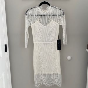 For Love and Lemons white lace dress